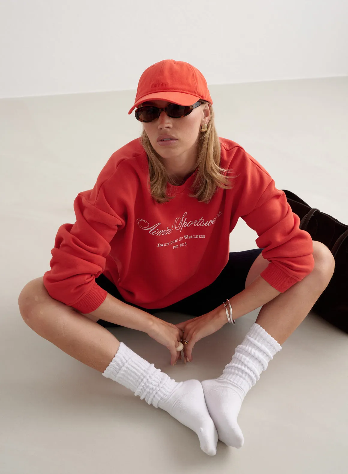 90's Red Small Logo Cap