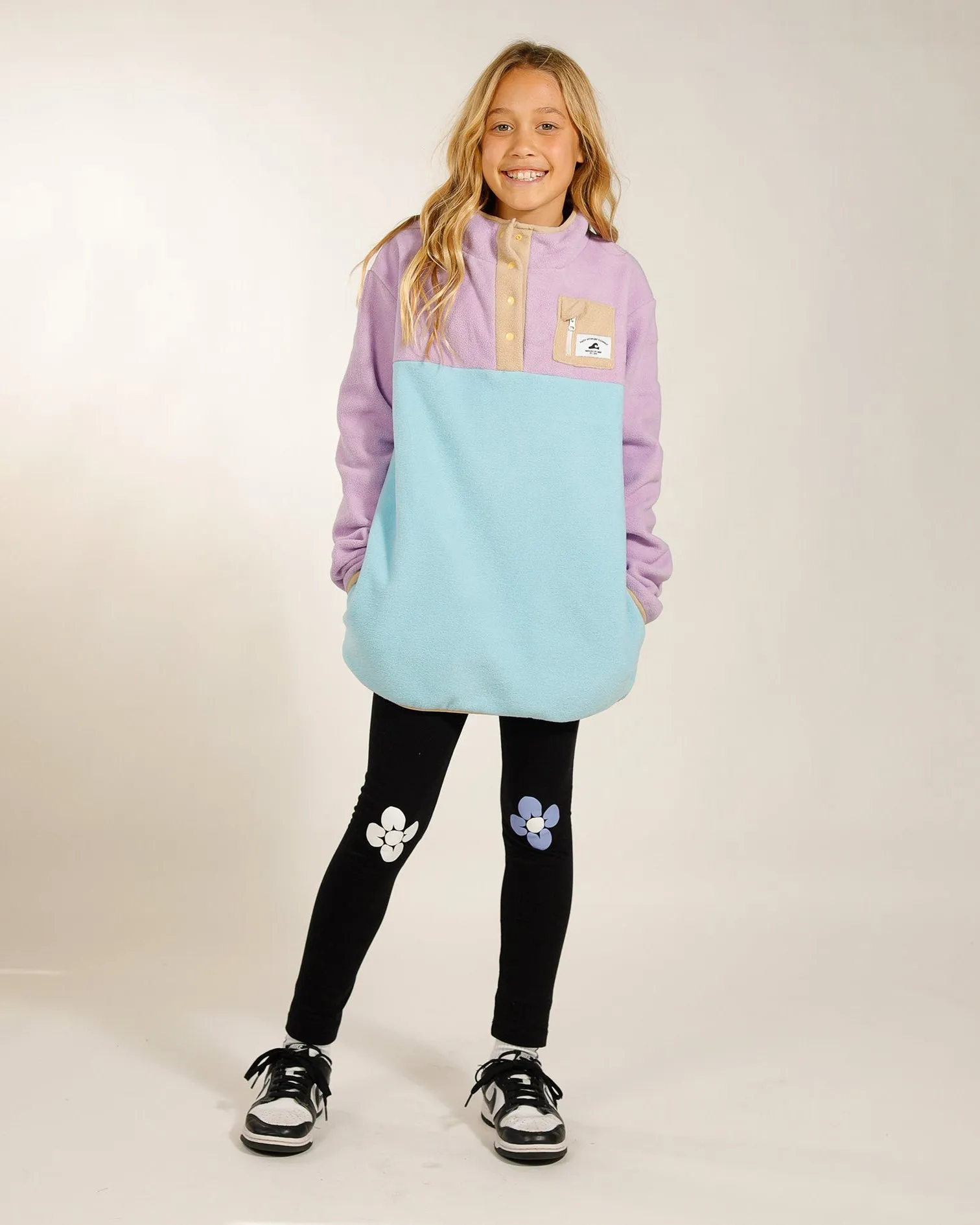 Adventure Fleece - Purple Blue