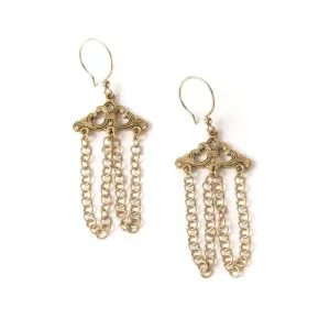 Art Deco Scroll I Earrings