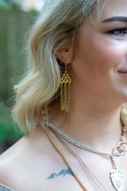 Art Deco Scroll I Earrings