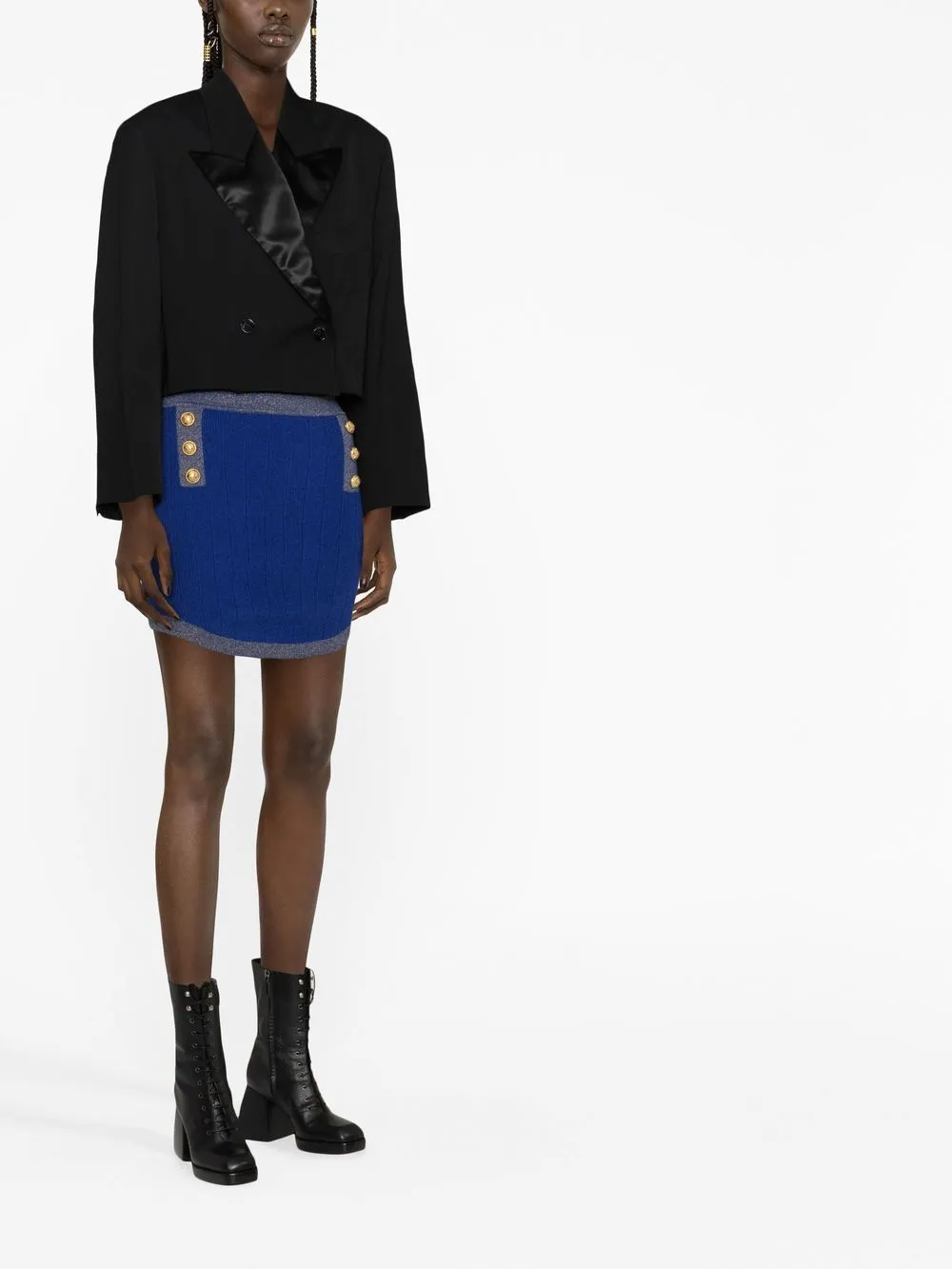 Balmain Skirts Blue