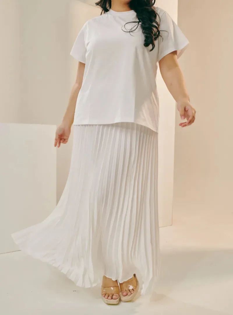 Basic Pleated Skirt