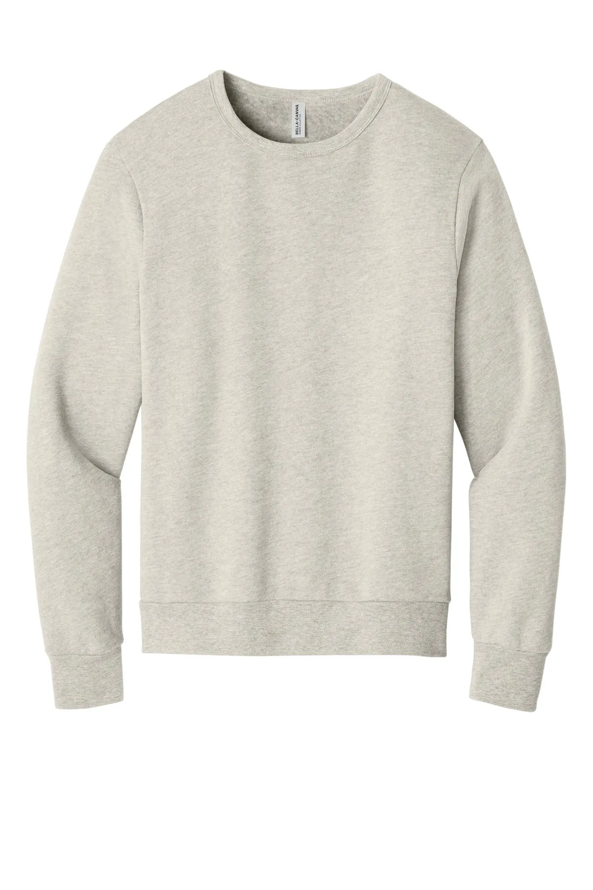 BELLA CANVAS Unisex Sponge Fleece Classic Crewneck Sweatshirt BC3911 Heather Dust