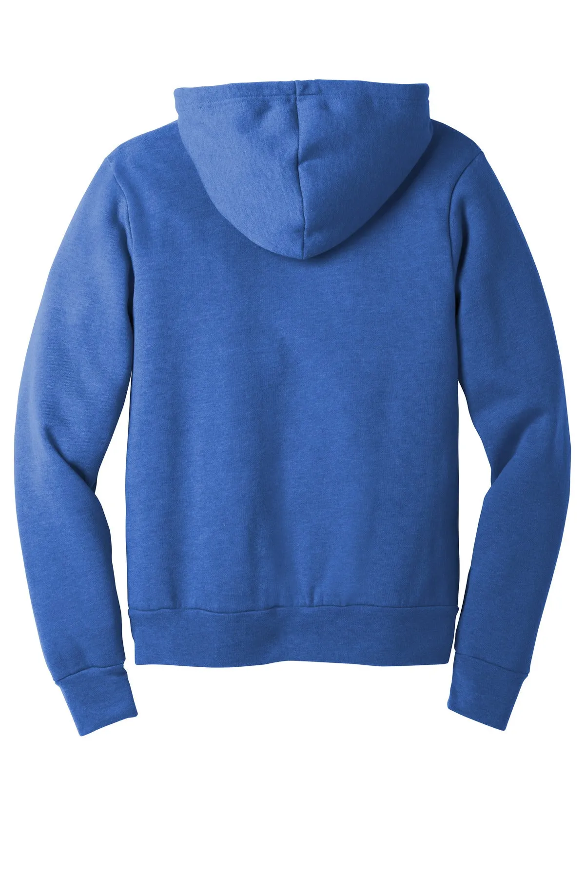 BELLA CANVAS  Unisex Sponge Fleece Pullover Hoodie. BC3719 Heather True Royal