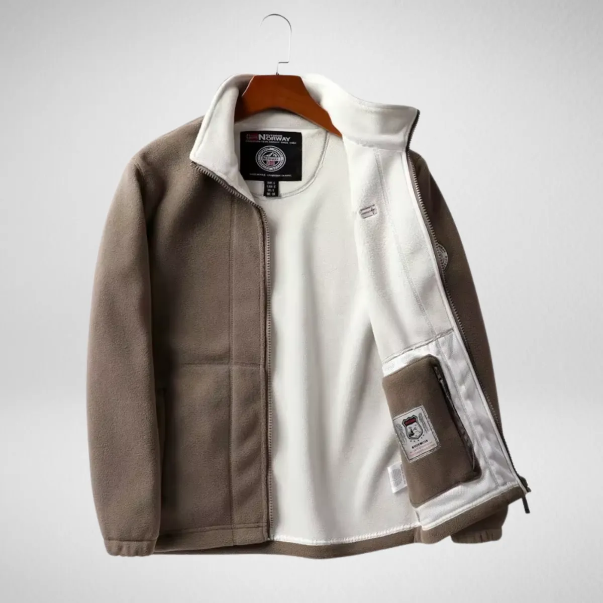 BelleYork | Fleece-Lined Rocker Jacket