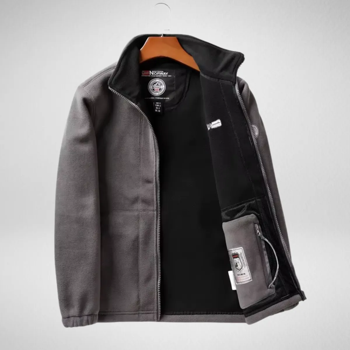 BelleYork | Fleece-Lined Rocker Jacket