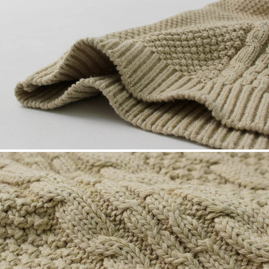 BINGHAMTON KNITTING COMPANY / Fisherman Pullover Cotton Knit