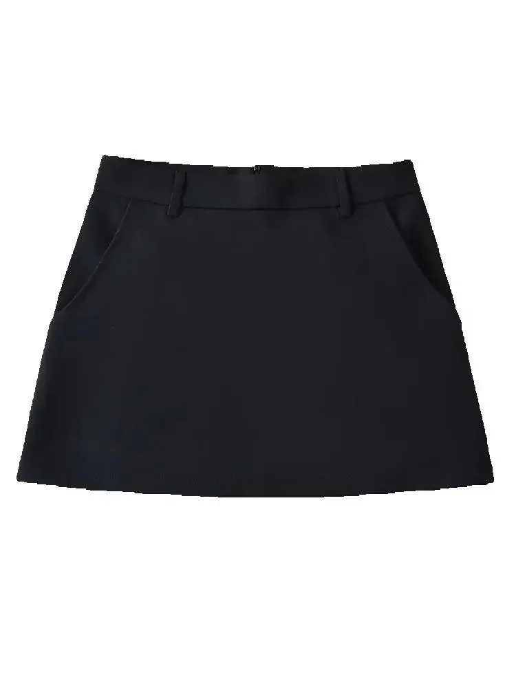 Black High-rise Mini Skirt | Dreamofthe90s