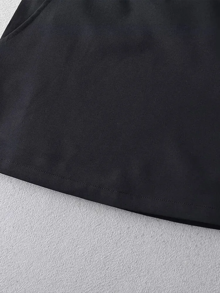Black High-rise Mini Skirt | Dreamofthe90s