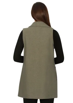 Boiled Wool Vest