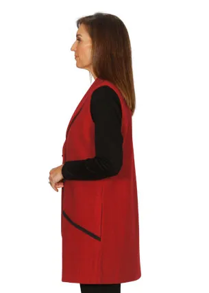 Boiled Wool Vest