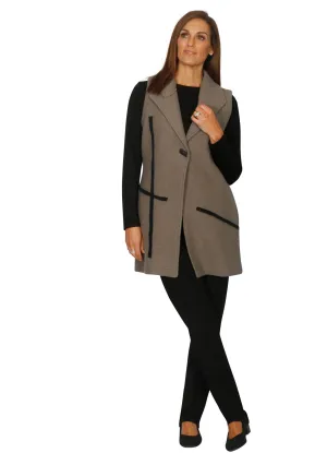 Boiled Wool Vest