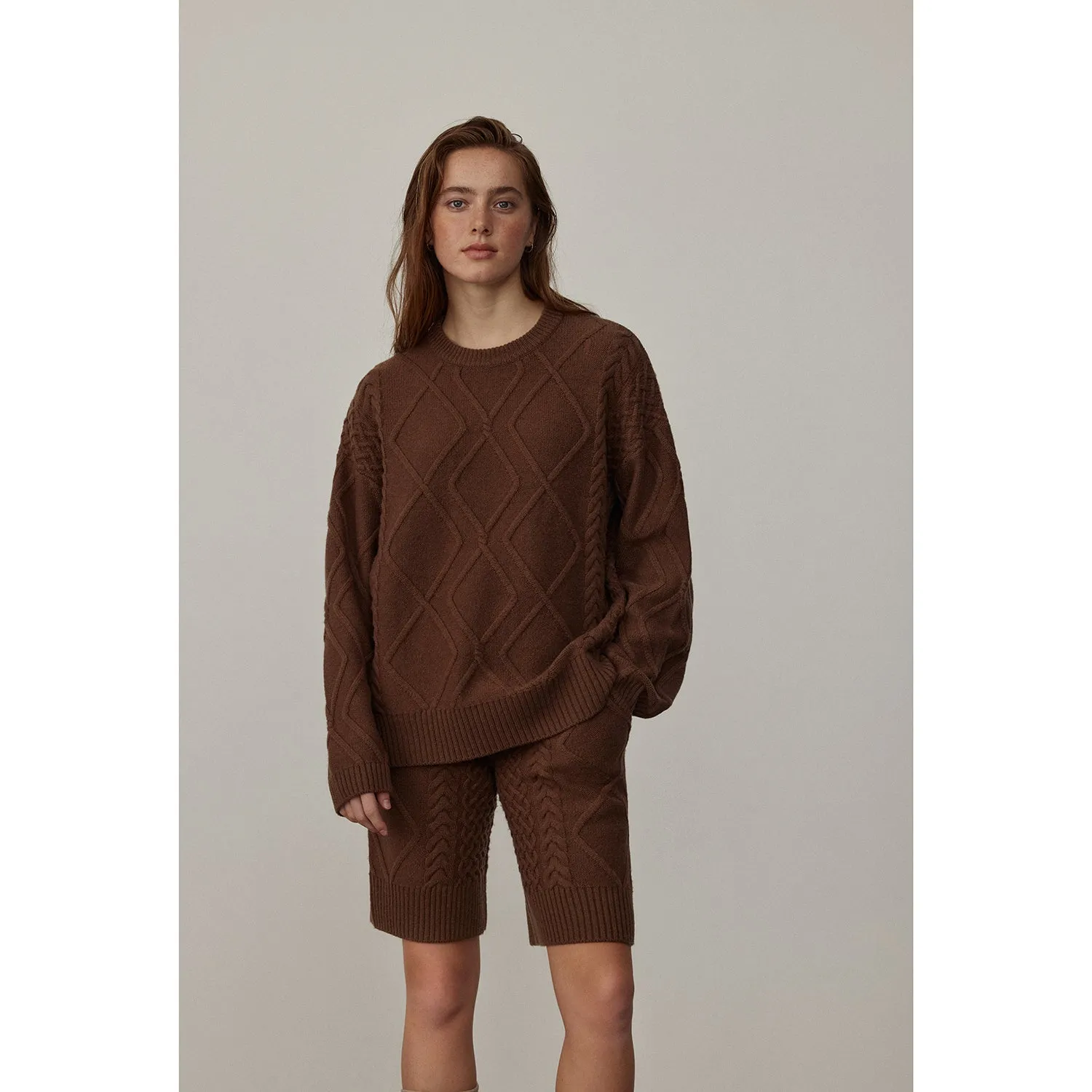 Cable Knit Merino Sweater