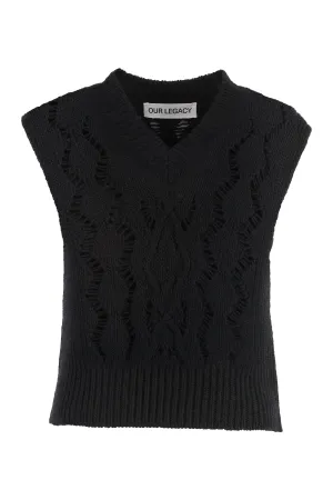 Cable Michigan Wool vest