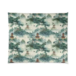 Celestial Harmony Pagoda Comforter