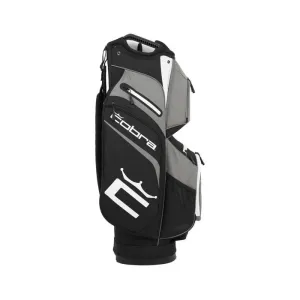 COBRA Signature Cart Bag - Black/Castle Rock/White Glow