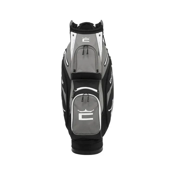 COBRA Signature Cart Bag - Black/Castle Rock/White Glow