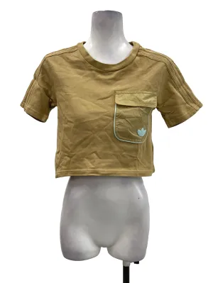 Coffee Brown Nylon Pocket Top