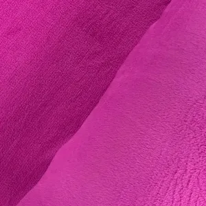 Coral Fleece Plain Magenta