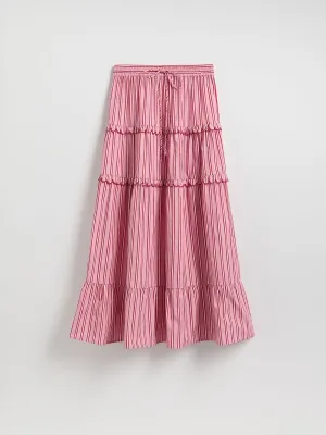 Cotton maxi skirt