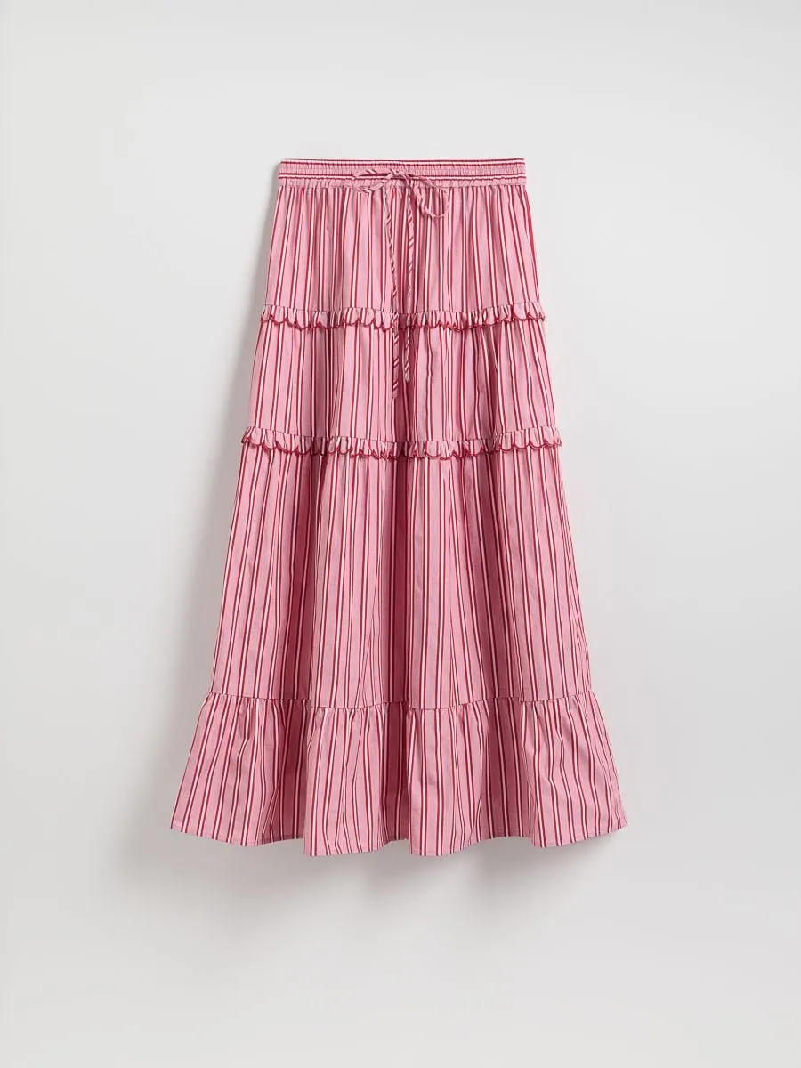 Cotton maxi skirt