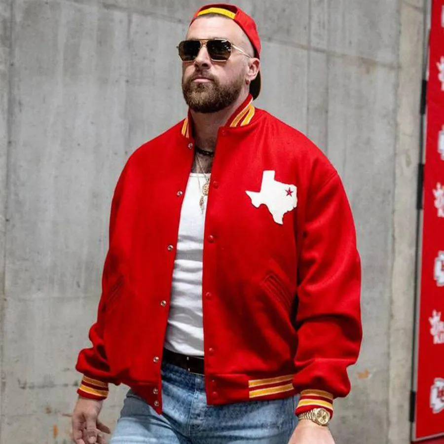 Dallas Texans Travis Kelce Jacket
