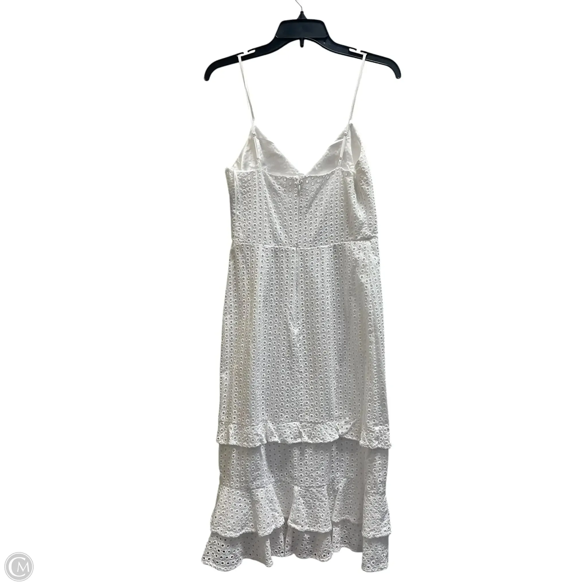 Dress Casual Midi By Express In White, Size: S