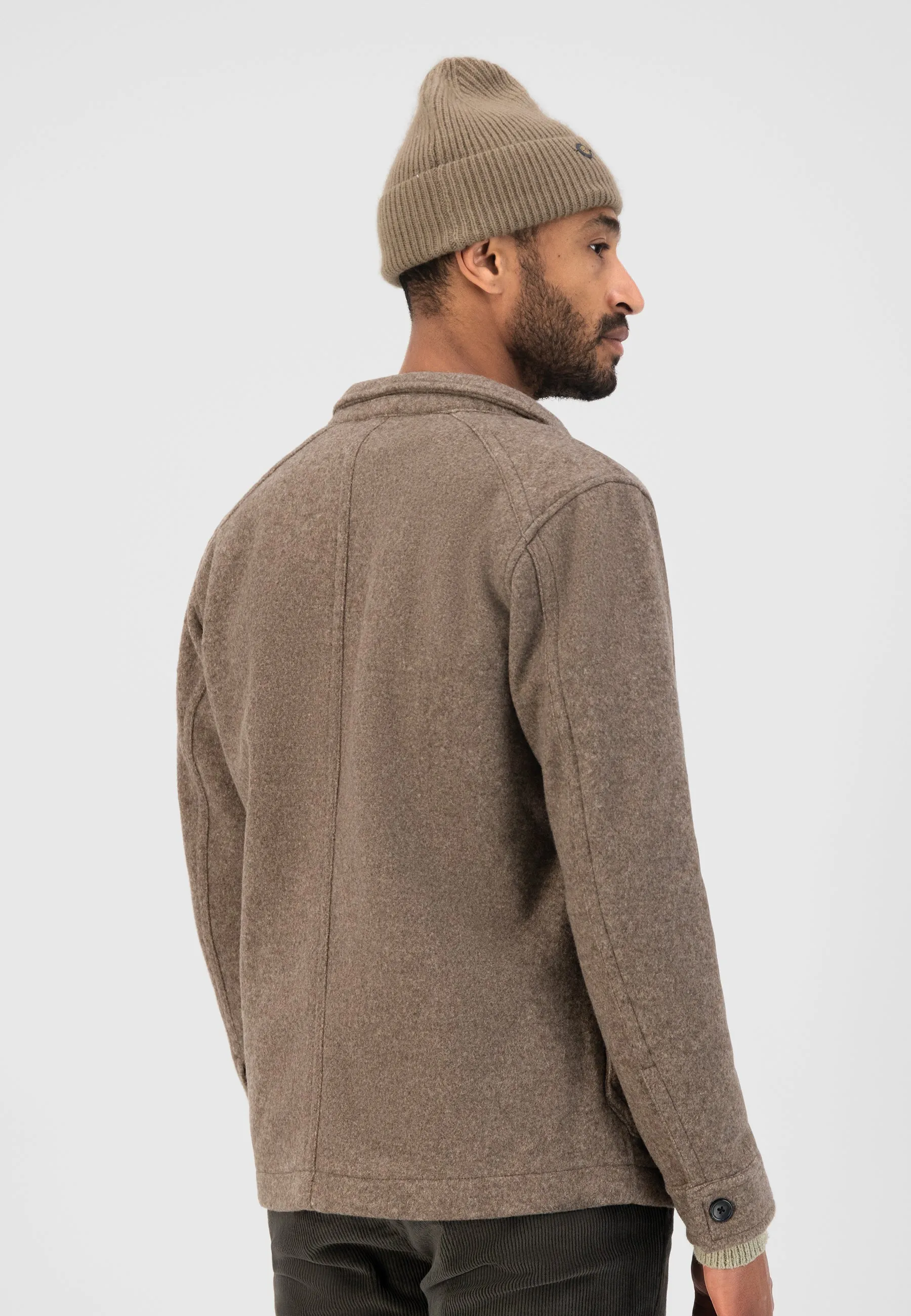 DSZ BOILED WOOL RAILWAY JACKET