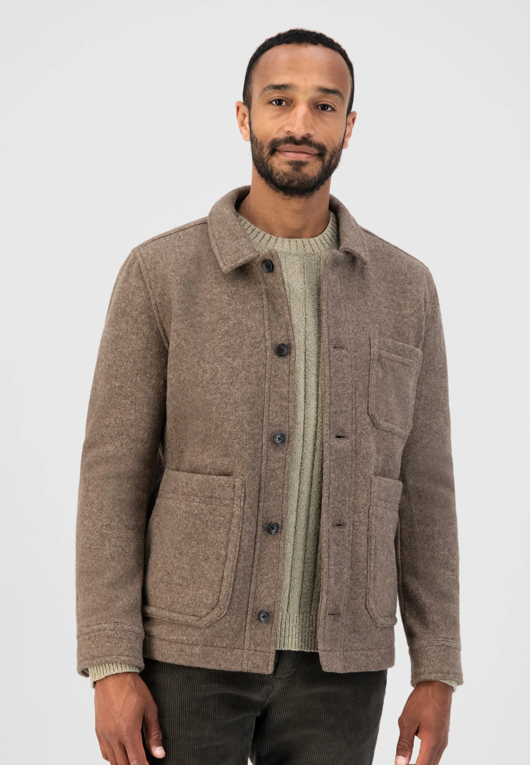 DSZ BOILED WOOL RAILWAY JACKET