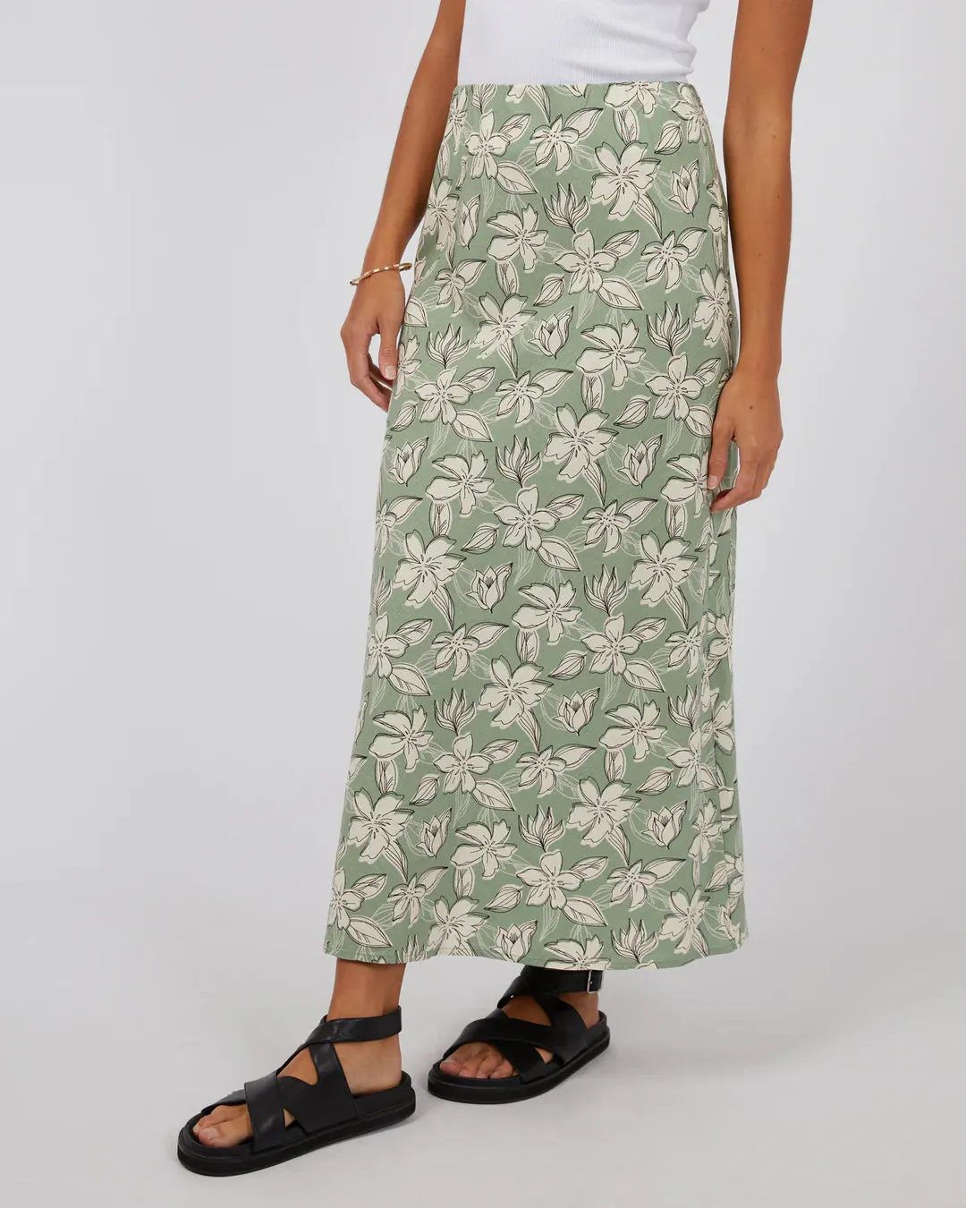 Eden Maxi Skirt - Sage