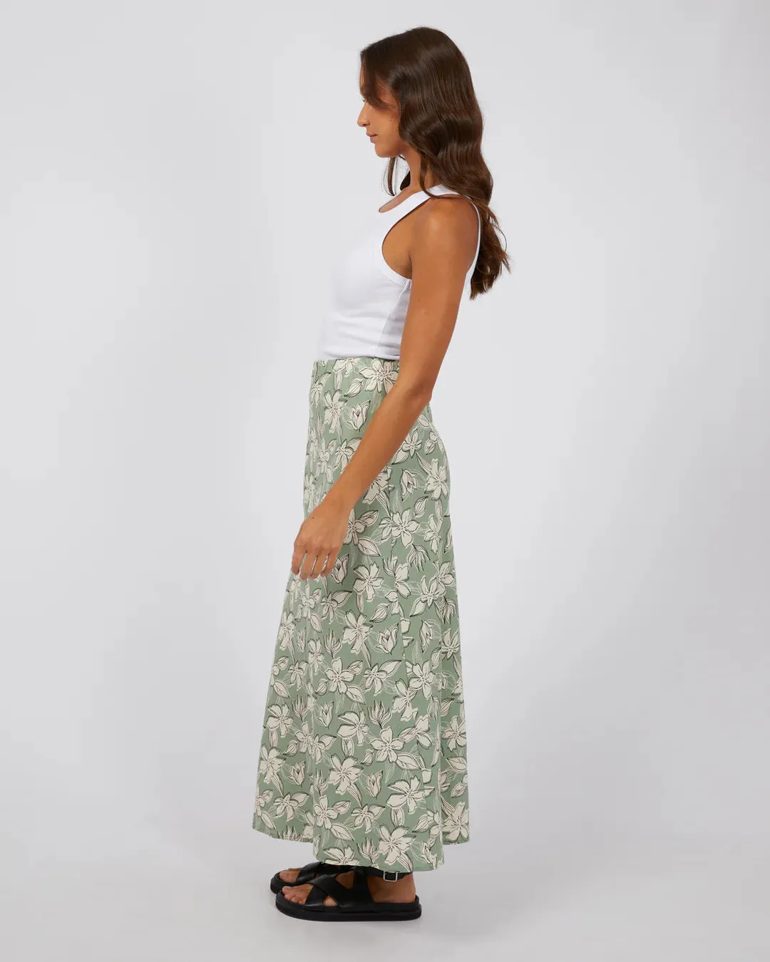 Eden Maxi Skirt - Sage