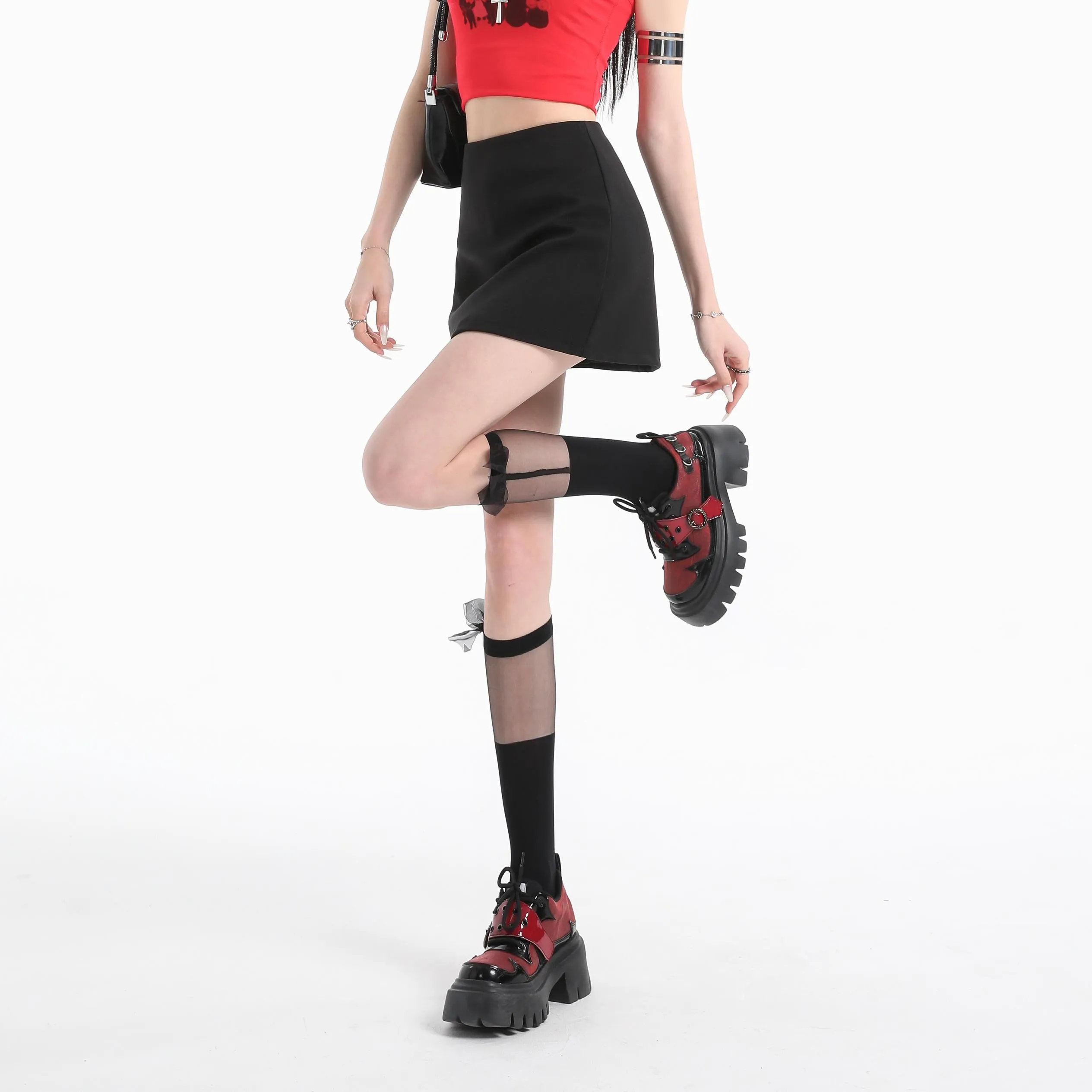 Elegant A-line Bodycon Skirt for Trendy Women's Style