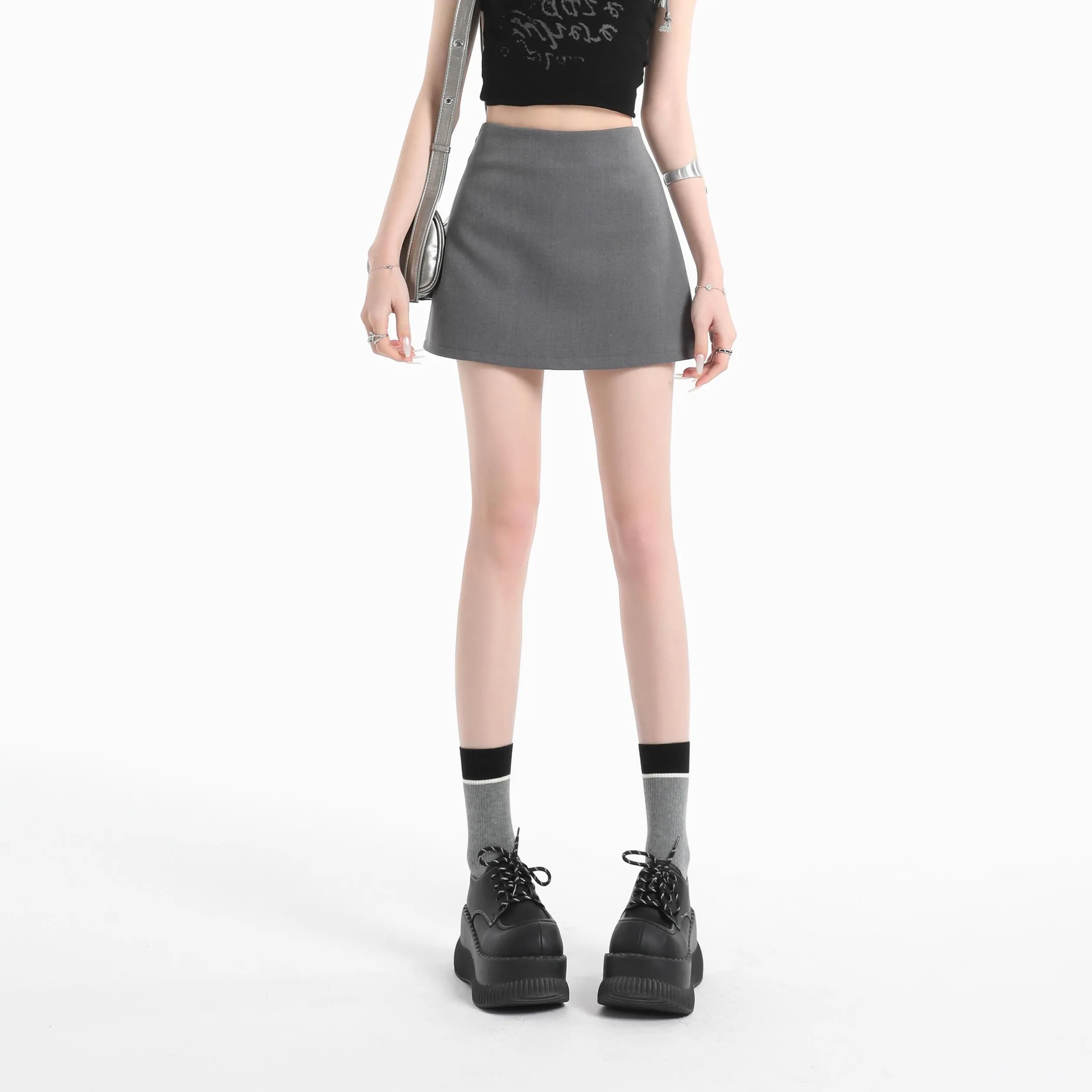 Elegant A-line Bodycon Skirt for Trendy Women's Style