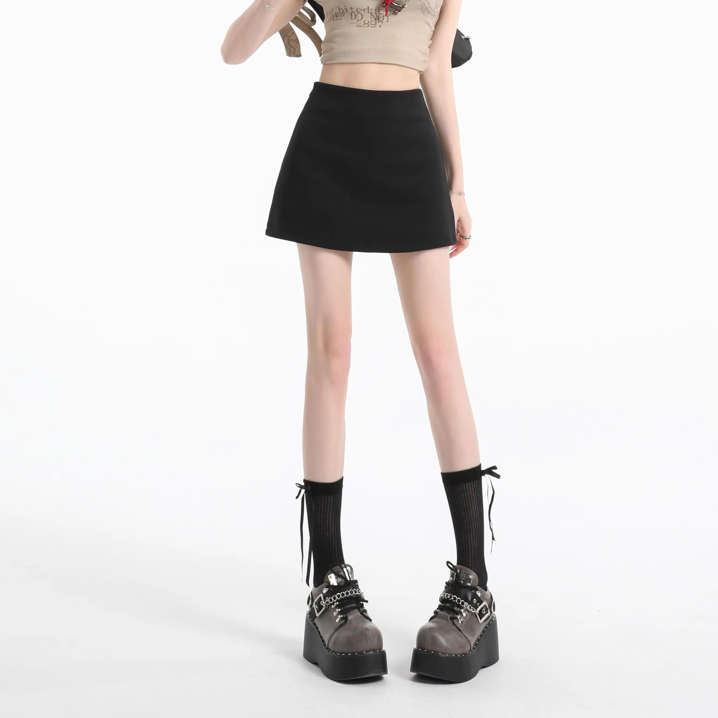 Elegant A-line Bodycon Skirt for Trendy Women's Style