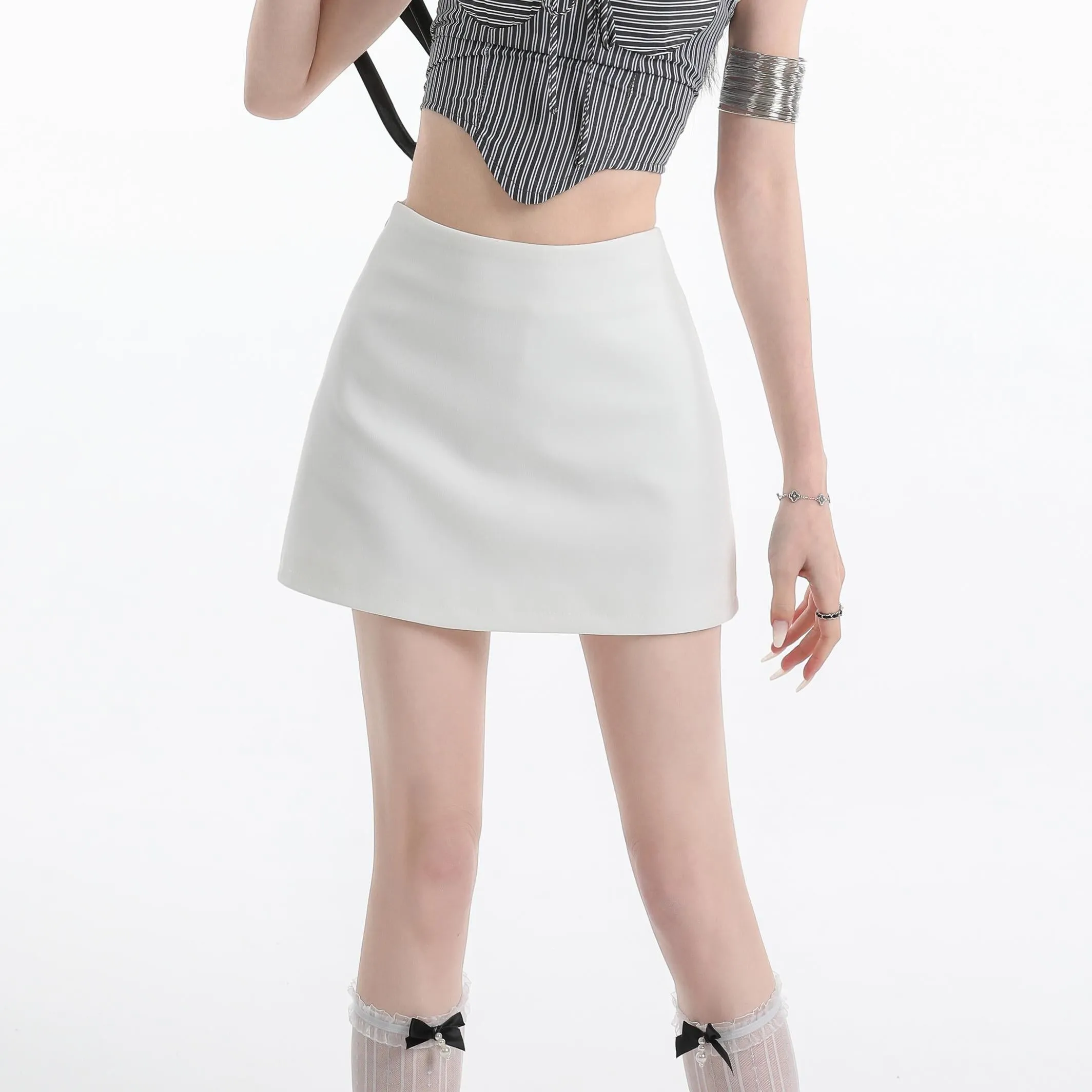 Elegant A-line Bodycon Skirt for Trendy Women's Style