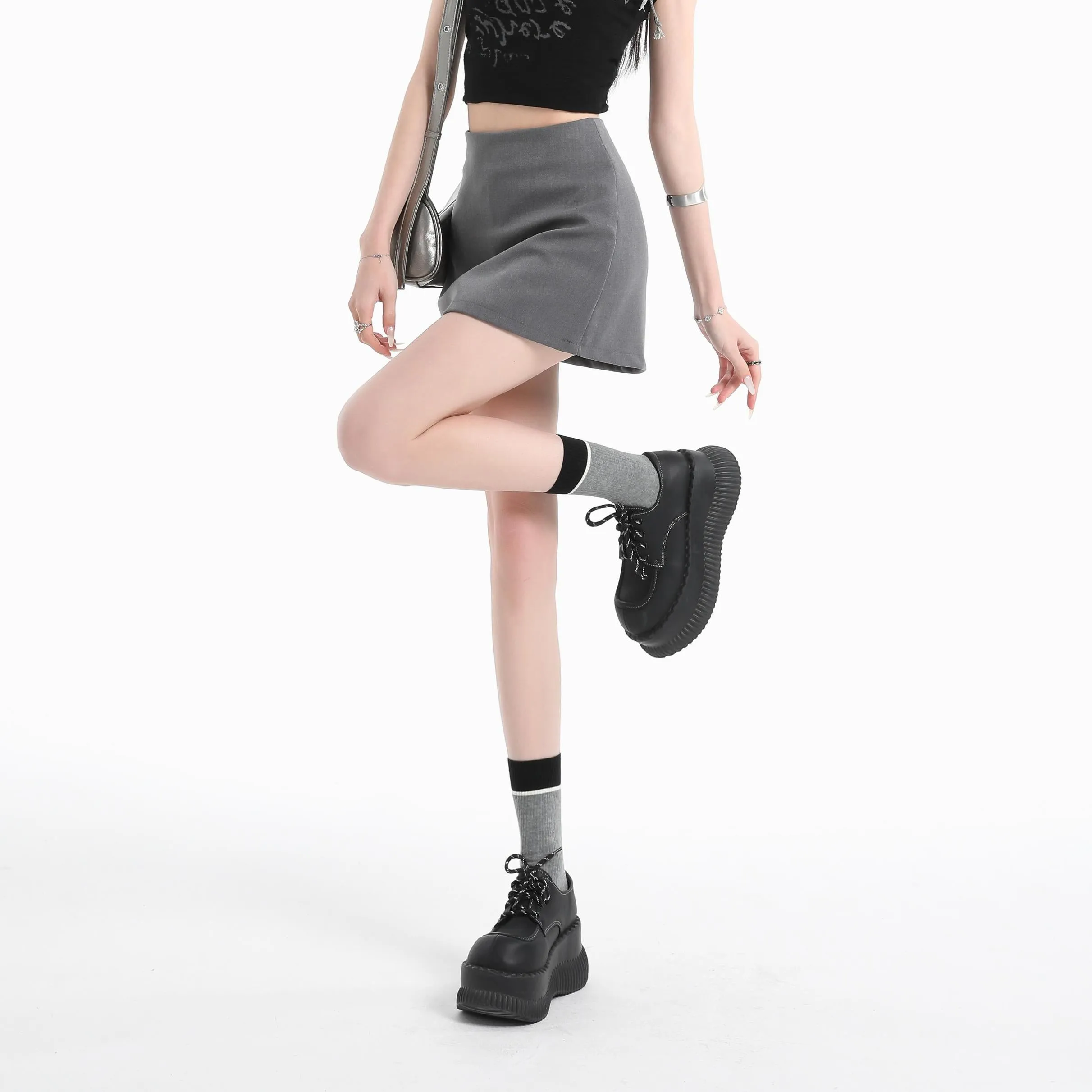 Elegant A-line Bodycon Skirt for Trendy Women's Style