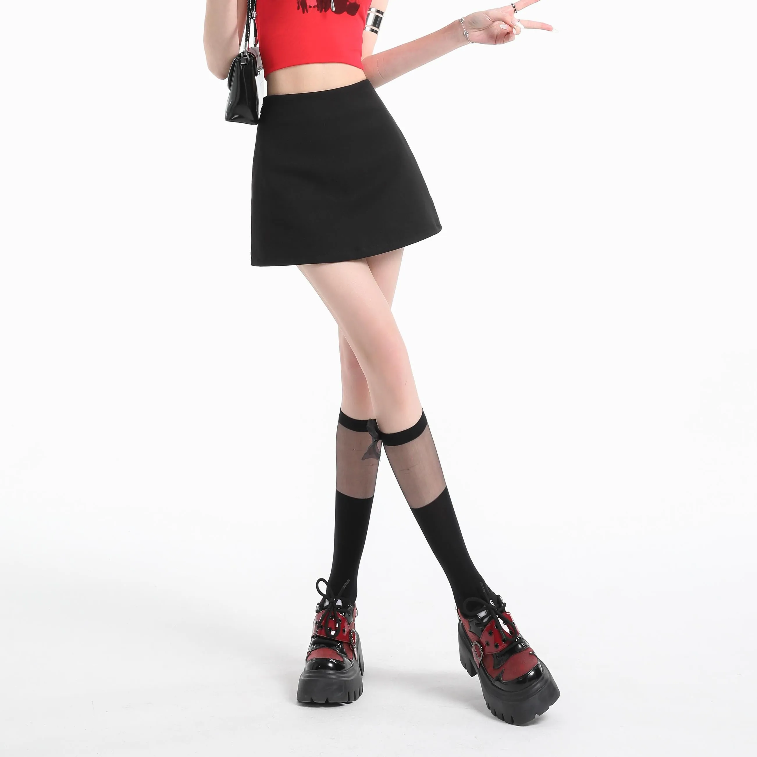 Elegant A-line Bodycon Skirt for Trendy Women's Style