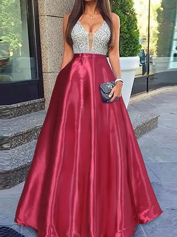 Elegant Party Lady Maxi Skirts