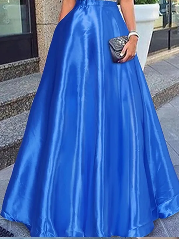 Elegant Party Lady Maxi Skirts