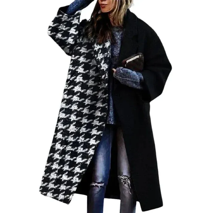Enchanting Milla Wool Coat: Long & Warm