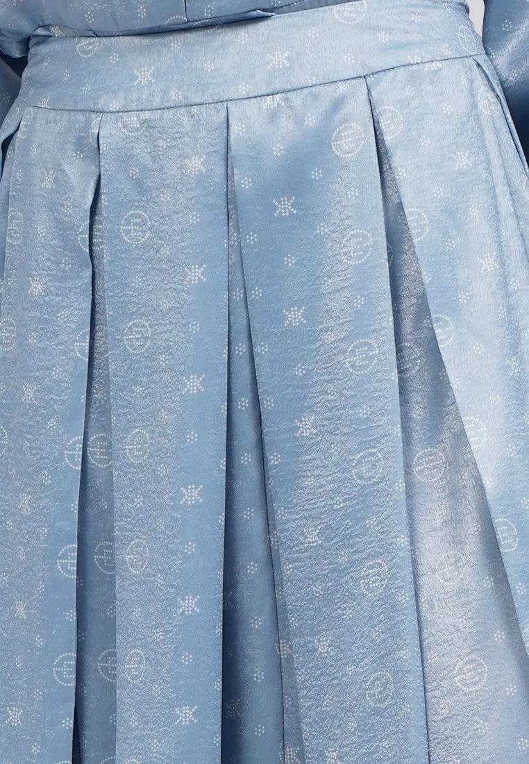 Executive x Khanaan Pleated Maxi Skirt