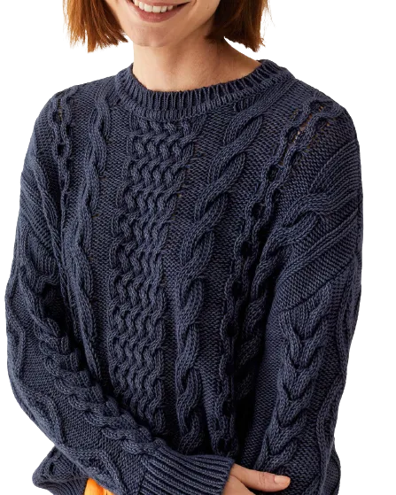 Fisherman Crewneck Pullover