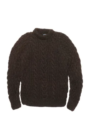 Fisherman Pullover - Chocolate