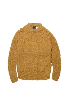 Fisherman Pullover - Dk. Gold
