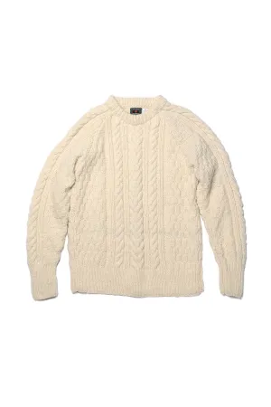 Fisherman Pullover - Ivory