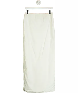 from the offset White Elena Maxi Skirt UK S