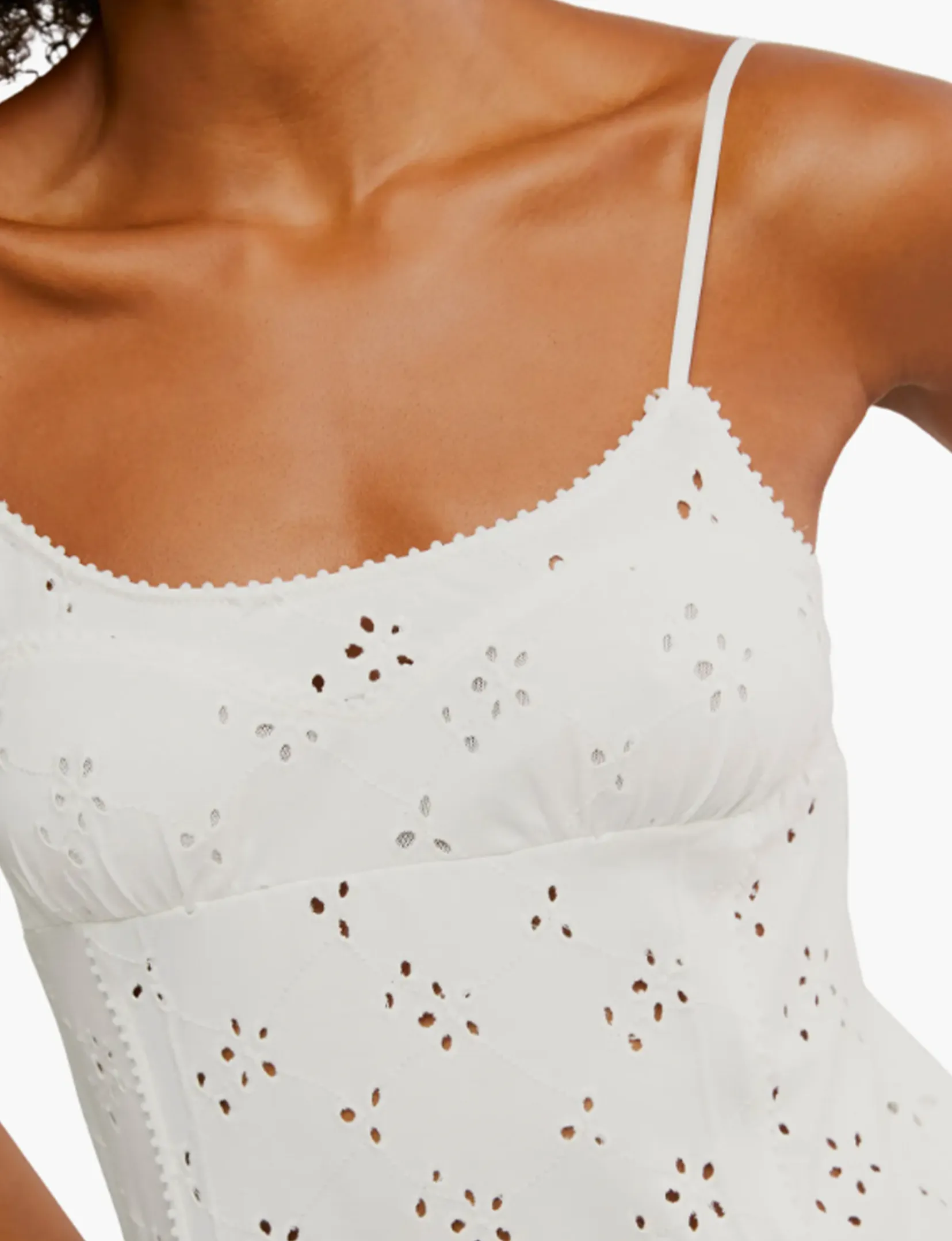 Full Bloom Mini Slip, Ivory