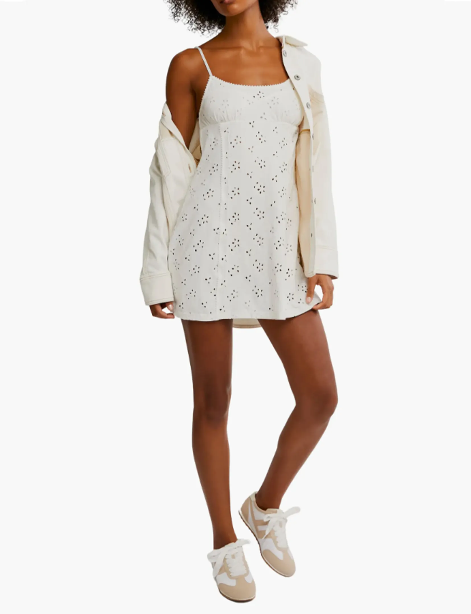 Full Bloom Mini Slip, Ivory