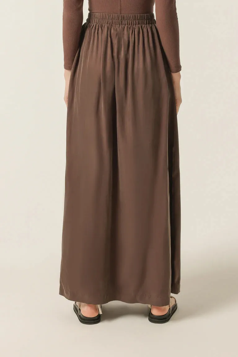 Gia Cupro Skirt Bark