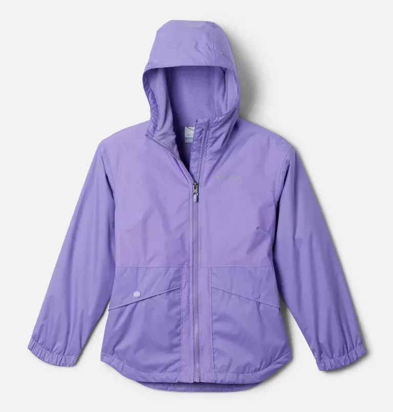 Girls' Rainy Trails II Fleece Lined Jacket